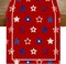 Star Stripe 4th of July Table Runner,Patriotic Memorial Day Kitchen Dining Table Decoration for Home Party Decor 13x72 Inch Red White and Blue